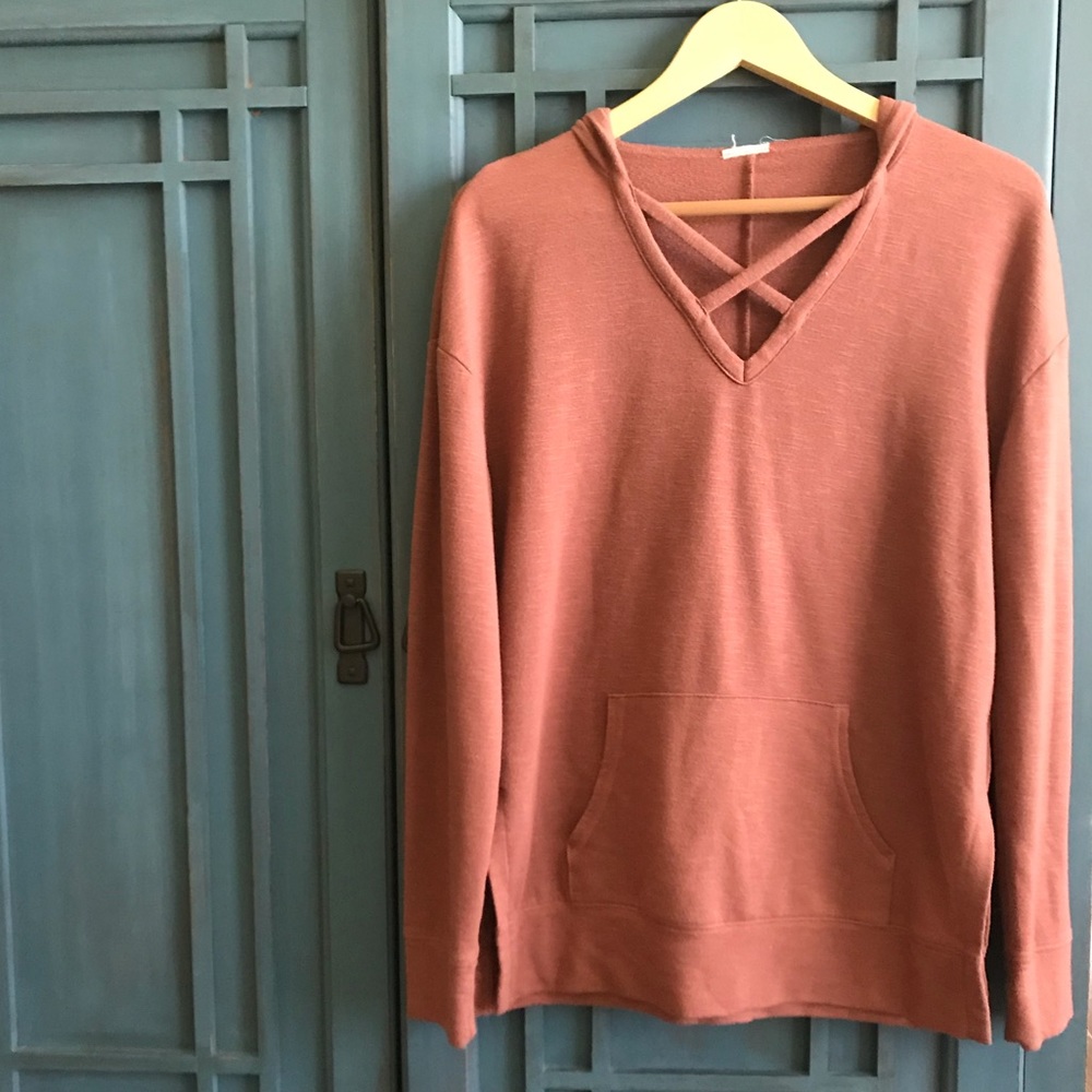 Rust sweatshirt